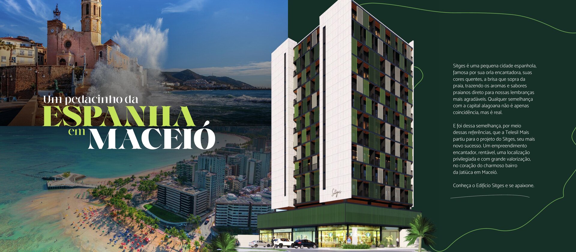 Um pedacinho da Espanha em Maceió — fachada do Edifício Sitges
